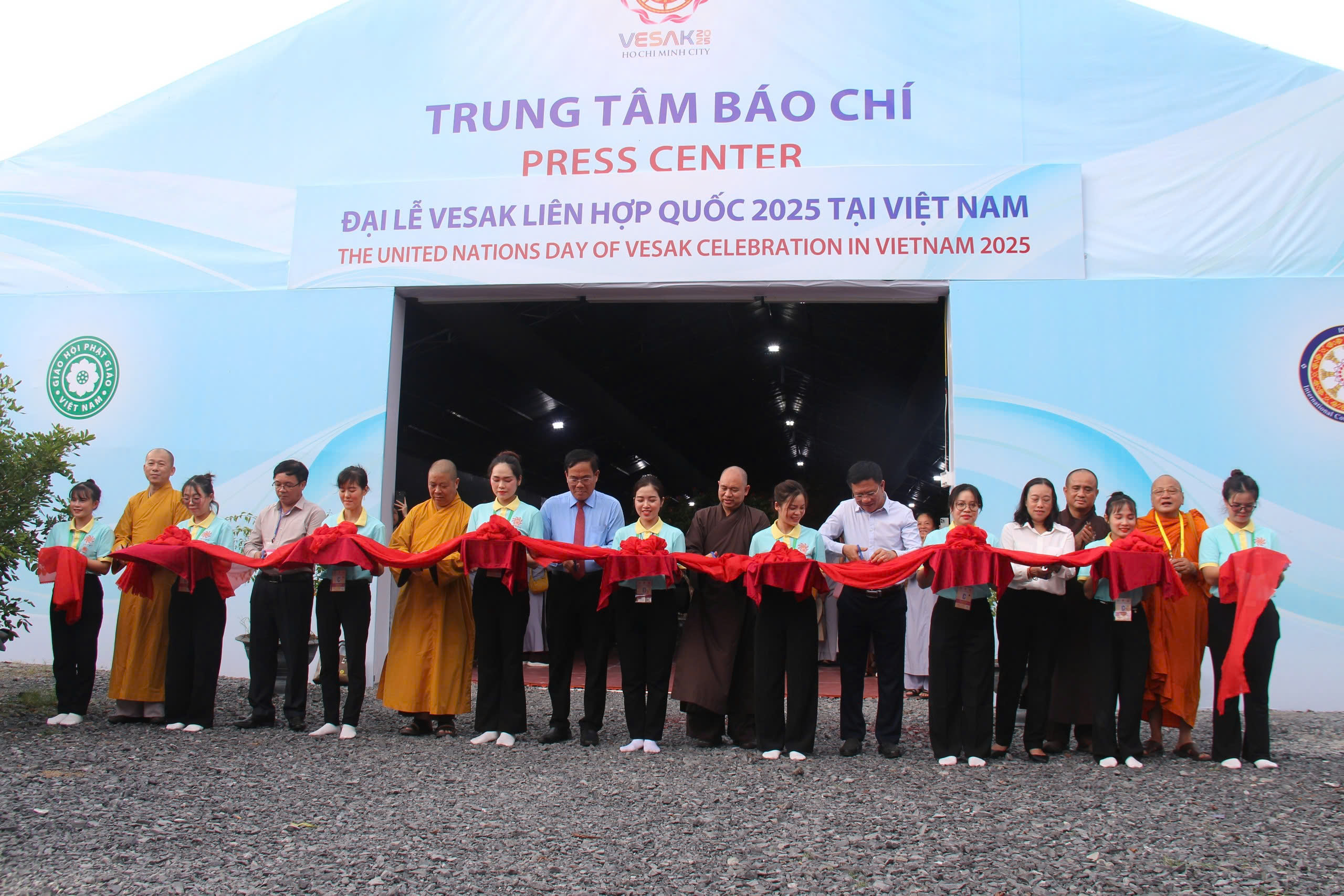 Khai trương Trung tâm Báo chí phục vụ Đại lễ Vesak Liên Hợp Quốc 2025 tại Việt Nam